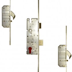 Winkhaus AV2 Auto Locking Lever Operated Latch & Deadbolt 20mm Square - 2 Hook