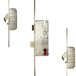 Winkhaus AV2 Auto Locking Lever Operated Latch & Deadbolt 20mm Square - 2 Hook