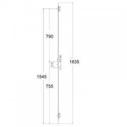 Yale YS170 3 Hookbolt Split Spindle 20mm Radius Faceplate