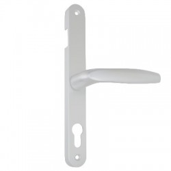 Asec 68mm Lever UPVC Door Furniture With Snib