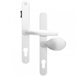 Asec 68mm Lever Pad UPVC Door Furniture With Snib