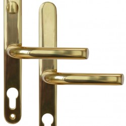 Asec 68mm Lever UPVC Door Furniture With Snib