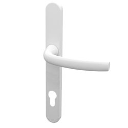 Hoppe Suited Lever/Lever Handle 240mm Backplate With 92mm Centres AR7550/3492