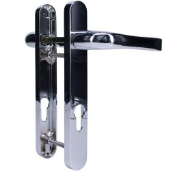Asec 92 Lever Lever UPVC Furniture 220mm Backplate