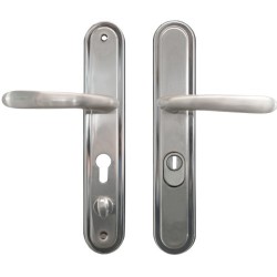 Hooply 201208 Lever Door Handle 68mm Centres C/W Snib