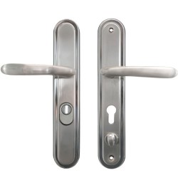 Hooply 201208 Lever Door Handle 68mm Centres C/W Snib