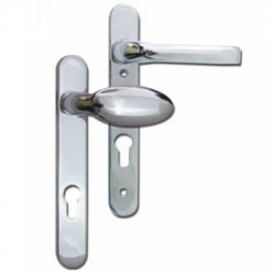 Mila Prolinea 92 Lever Pad UPVC Furniture 220mm Backplate