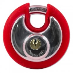 Asec Coloured Discus Padlock