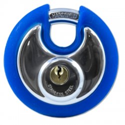 Asec Coloured Discus Padlock