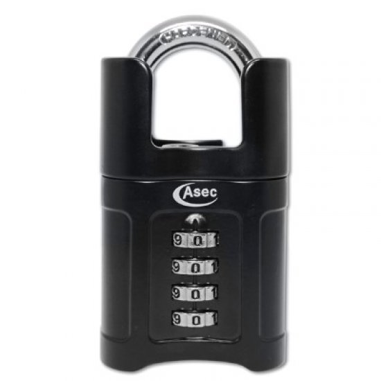 Asec Closed Shackle Combination Padlock