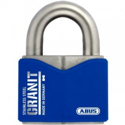 Abus 37ST Granit Solid Steel Open Shackle Padlock