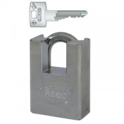 Stainless Steel Closed Shackle Padlock