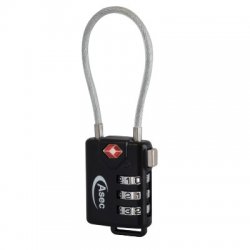 TSA Combination Luggage Cable Travel Padlock