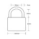 Fingerprint Padlock 40mm