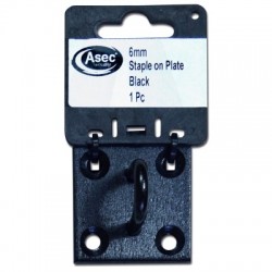 Asec Steel Staple on Plate