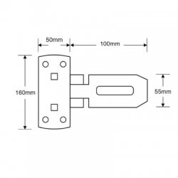 Asec Vertical Locking Bar