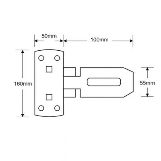Asec Vertical Locking Bar