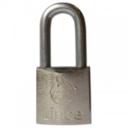 Lince Nautic Brass Body Corrosion Resistant Long Shackle Padlock