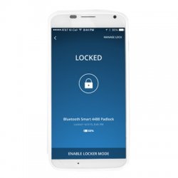 Master Lock Internal Open Shackle Bluetooth Padlock