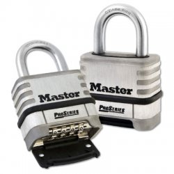 Master Lock 1174D Open Shackle Combination Padlock