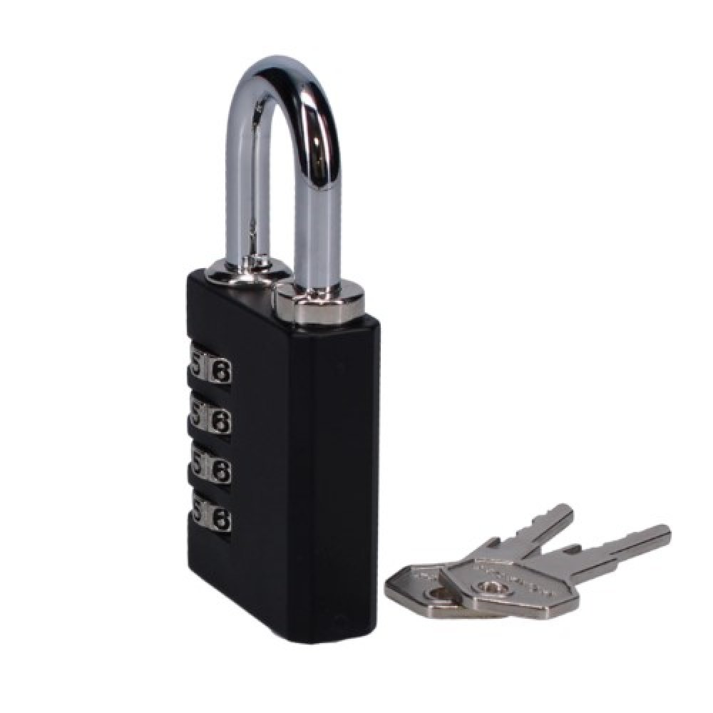 Master Lock 7641 40mm Indoor 4 Wheel Combination Lock c/w Override Key
