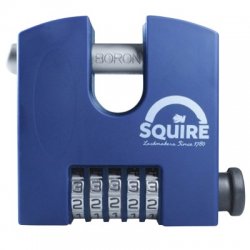 Squire SHCB75 Combination Padlock 5 Wheel