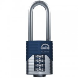 Squire Vulcan Long Boron Shackle Combination Padlock