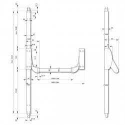 Dorma Standard Panic Bolt