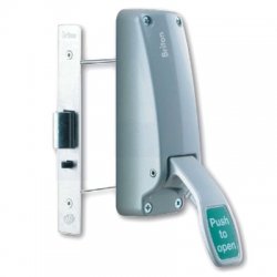 Briton 389.N Push Pad Emergency Exit Mortice Nightlatch