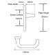 Universal Radar Toilet Door Lock