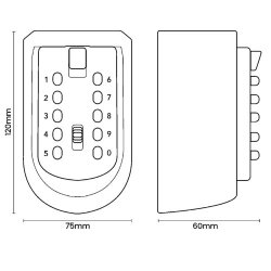 Key Safe Lock Box 