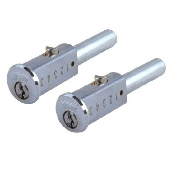 Roller Shutter Bullet Locks Oval and Housings Free Postage 1 Pair With 4 Keys