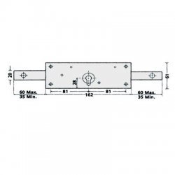 Tessi Central Shutter Lock 6410 