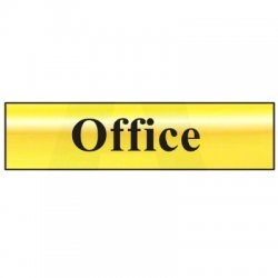 Office Metal Strip Sign