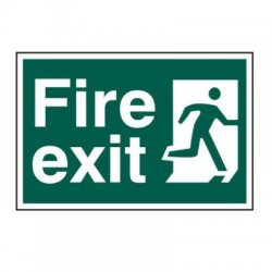 Fire Exit Running Image Front 