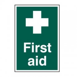 First Aid Sign 