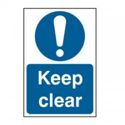 Keep Clear Sign