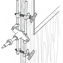 Lock Fitting Mortice Jig