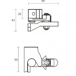 Geze OL Line Manual Locking Window Opener