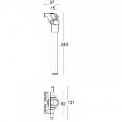 Geze OL Line Manual Sill Screwjack Window Opener