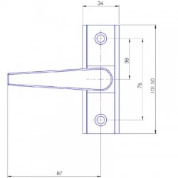 Alpro Lever Handle