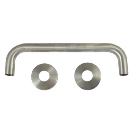 Bolt Fix Round Rose Stainless Steel Pull Handle