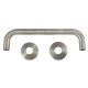 Bolt Fix Round Rose Stainless Steel Pull Handle