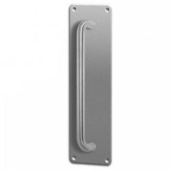 Plate Mounted Stainless Steel Pull Handle