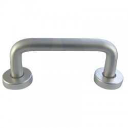 Dortrend 20mm Bolt Fix Round Rose Aluminium Pull Handle