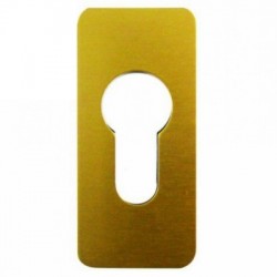 Narrow Self Adhesive Euro Escutcheon