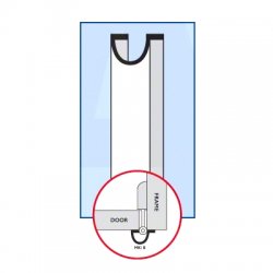 Fingersafe MK1B Hinge Pin Side Finger Protector