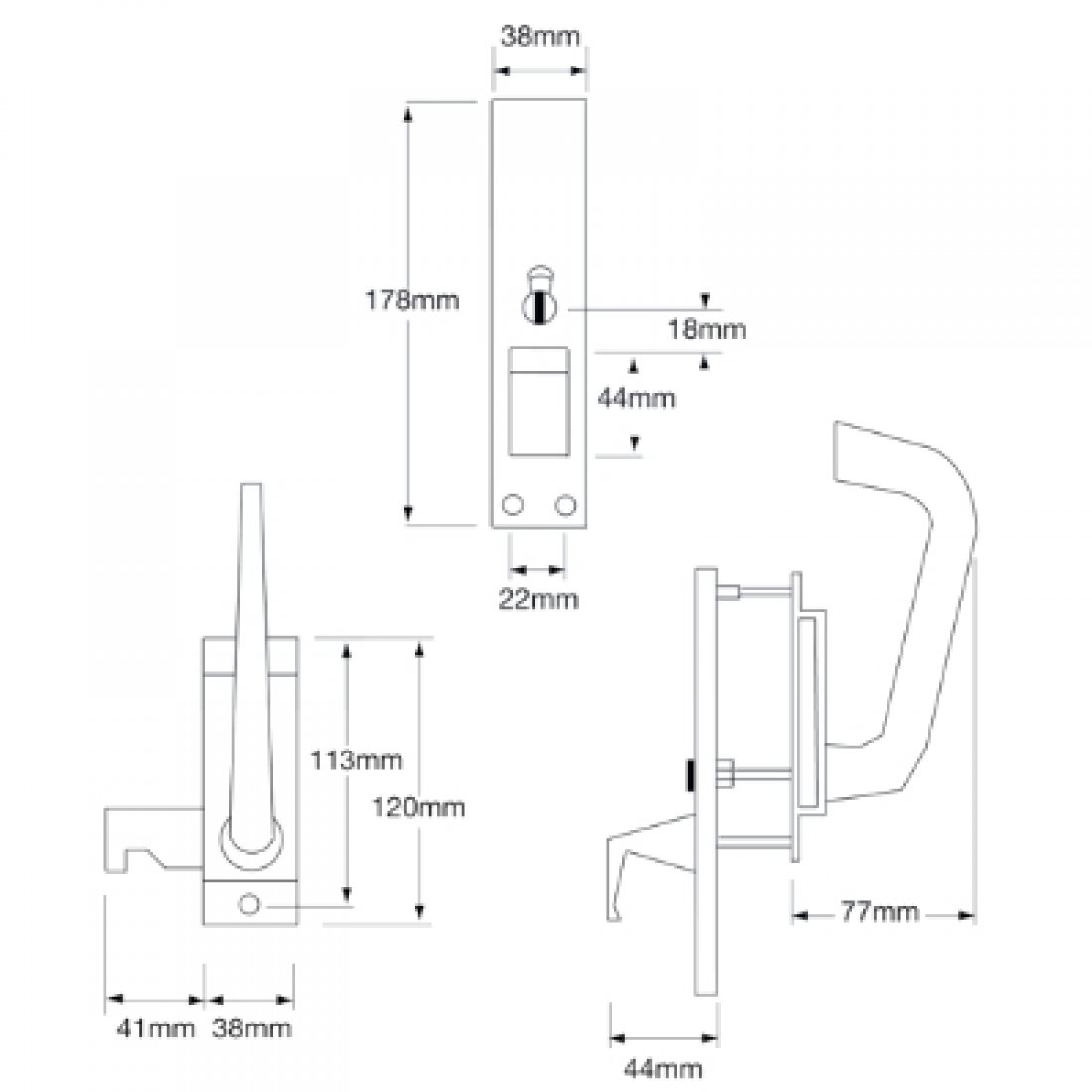 Union Easi Clean Indicator Furniture For Disabled Toilets