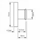 Union 4106 Cylinder Cupboard Lock