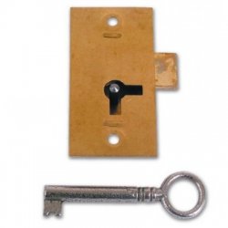 1 Lever Type 100 Straight Cupboard Lock